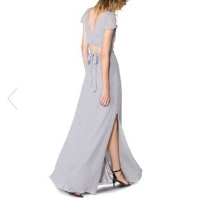 Joanna August Kimberly Long Dress, silver bells